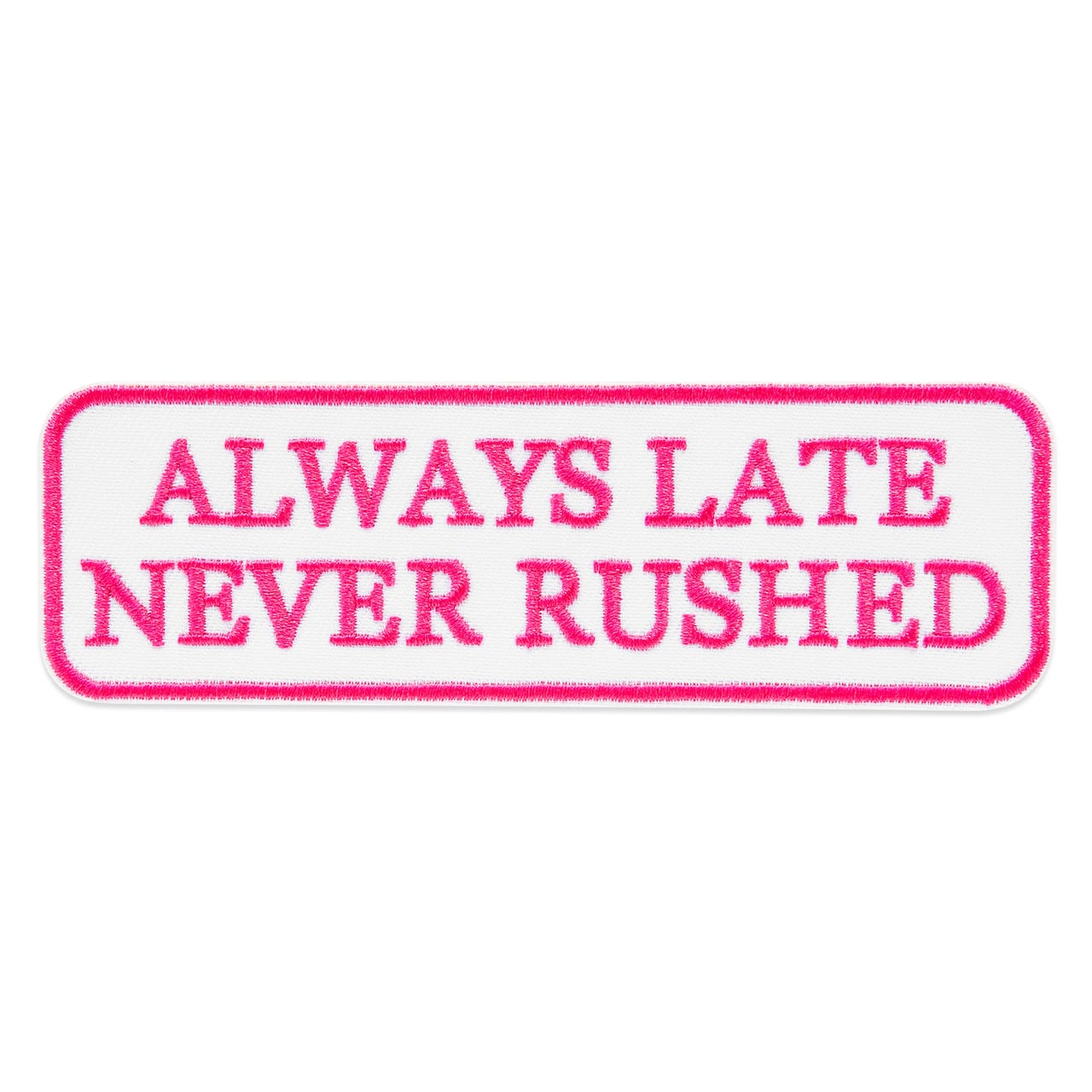 Summer Always Late Iron-On & Adhesive Embroidered Patch by Make Market®
